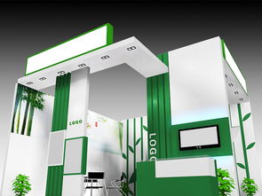 綠色健康食品類展會(huì)3D模型效果圖設(shè)計(jì)圖下載指南